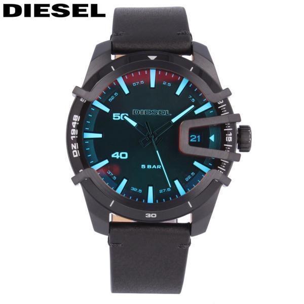 DIESEL ディーゼル CAGED ケージ腕時計 メンズ クオーツ 偏光ガラス