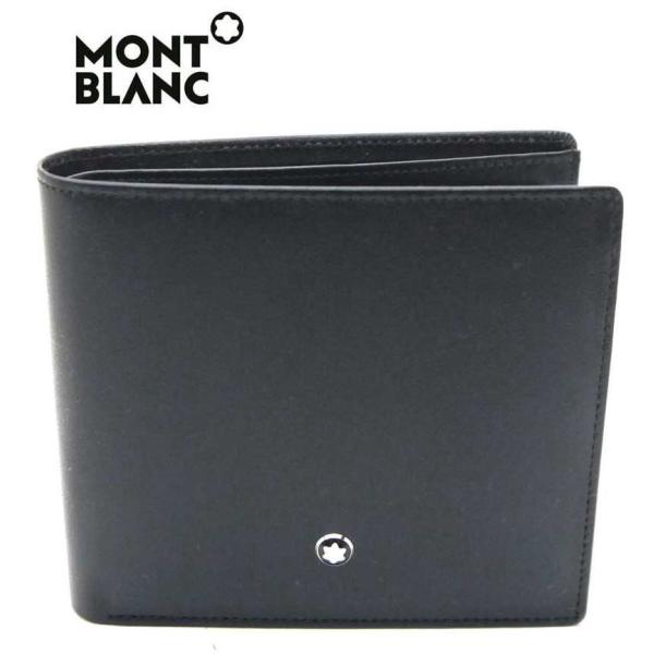 MONTBLANC（モンブラン） 財布 二つ折り小銭入れ付 メンズ 7164