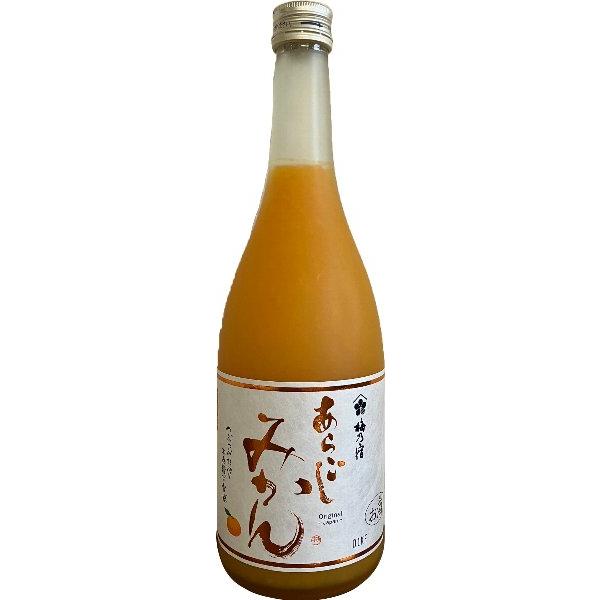 梅乃宿 あらごしみかん酒 720ml 梅の宿 : お酒・お米・食品のともだ