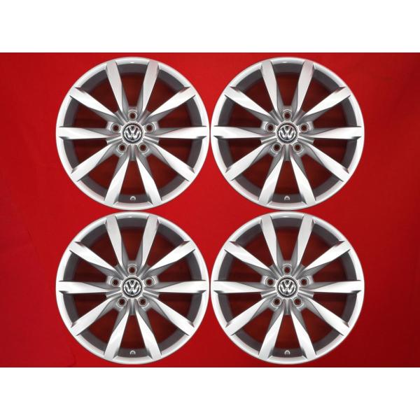 フォルクスワーゲン VW ゴルフ VII 純正 ホイール 4本 17インチ 7J-17