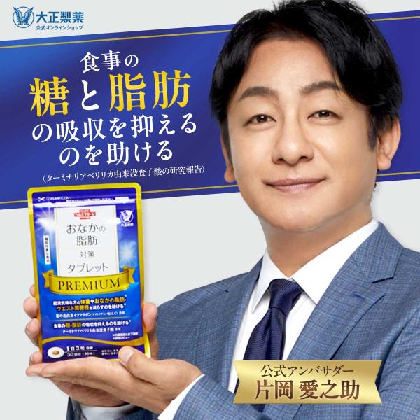 大正製薬 公式 おなかの脂肪対策タブレットPREMIUM 粒タイプ 90粒