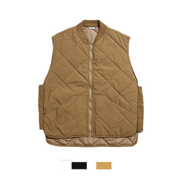 ダイヤモンド キルティング ベスト Diamond Quilted vest ワーク : the