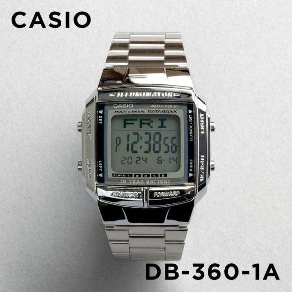DATABANK 海外正規品 10年保証 CASIO DATA BANK カシオ DB-360-1A