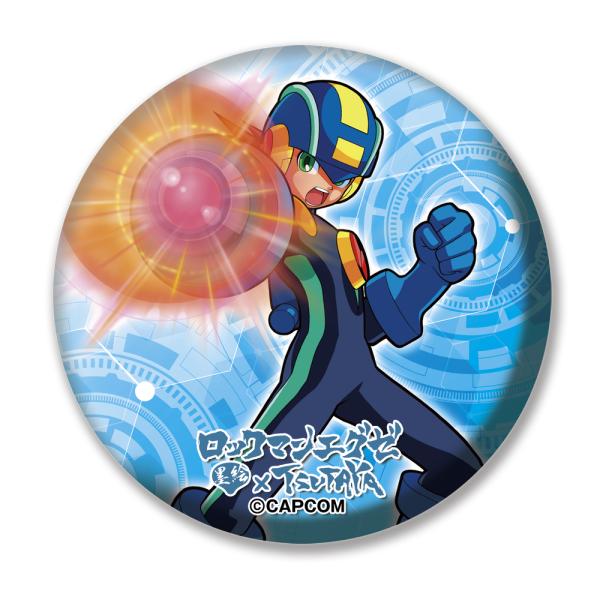 ロックマンエグゼ』×墨絵SHOP】トレーディング缶バッジ（ブラインド12