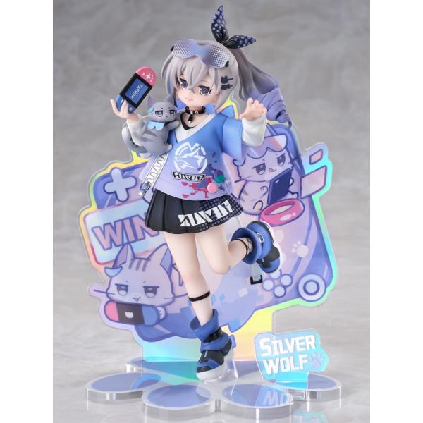 RIBOSE】RISE UP+ 崩壊：スターレイル ちびねこシリーズフィギュア 銀