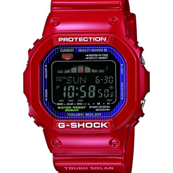 G-SHOCK GWX-5600C-4JF CASIO カシオ 赤 レッド G-LIDE ジーライド