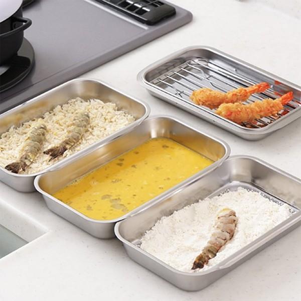 バット 料理 ステンレス 揚げ物 網 セット : うさぎ屋 インテリア&DIY