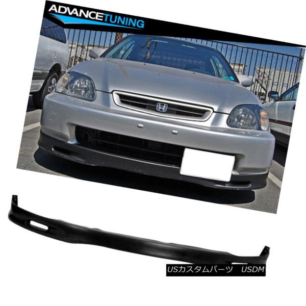 エアロパーツ 96-98ホンダシビックEK JDMスプーンバンパーリップ