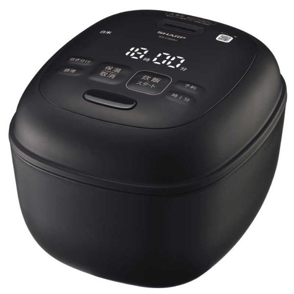 シャープ SHARP 炊飯器 3合 マイコン ブラック KS-CS05J-B : コジマ