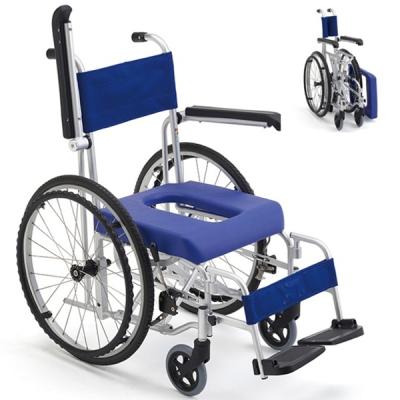 入浴用車椅子、シャワーキャリー（色：ブルー系）｜車椅子｜介護用品