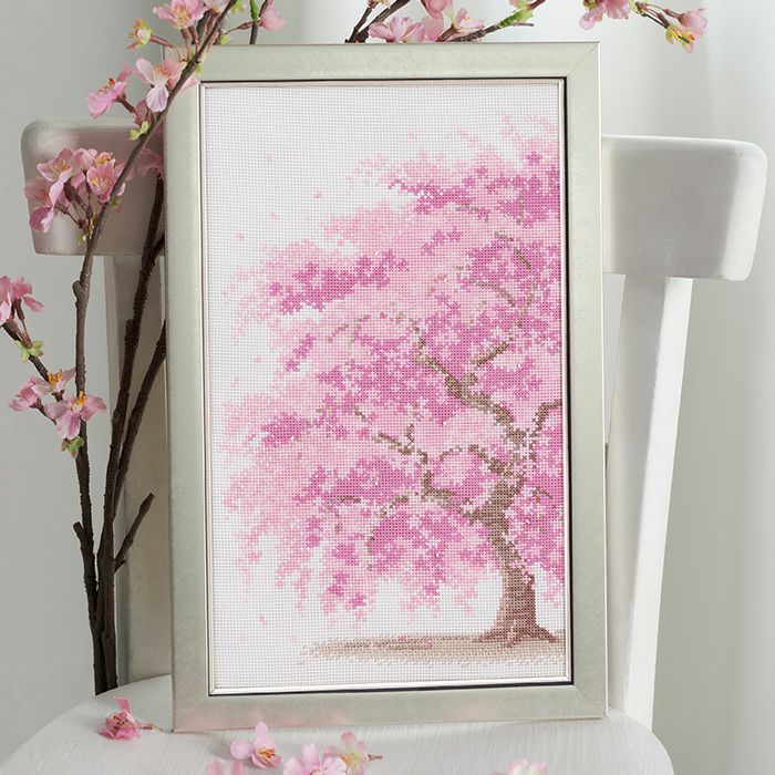 クロスステッチフレーム＜七福神のしあわせ宝舟＞ | リバティ 生地