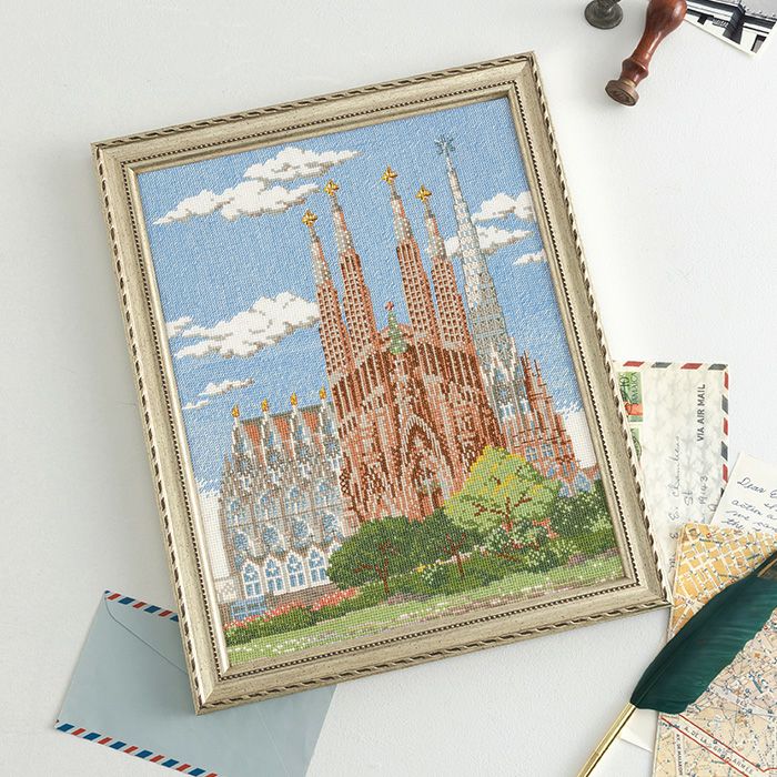 クロスステッチフレーム＜七福神＞ | リバティ 生地、編み物、刺繍