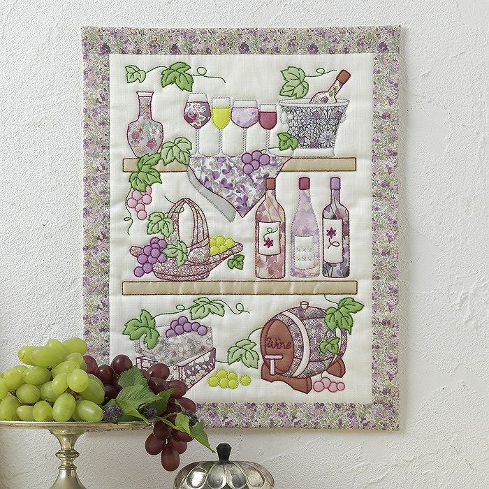 アップリケタペストリー＜メルスリー＞2 | リバティ 生地、編み物