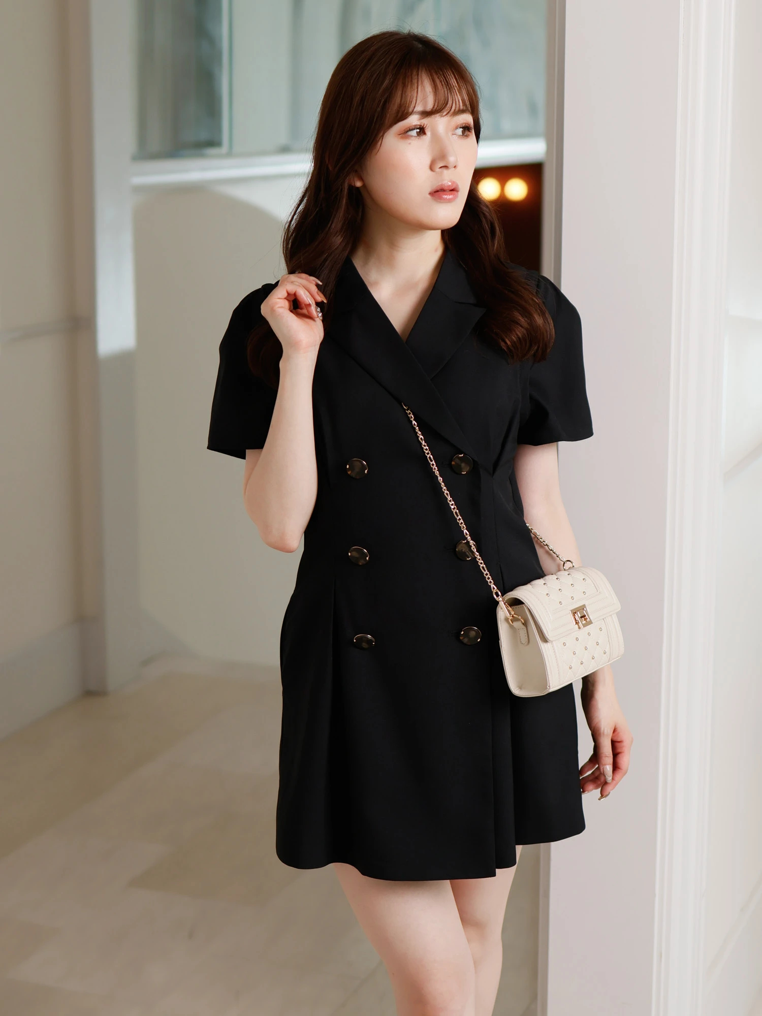 LIP SERVICE（リップサービス）｜ ハーフスリーブジャケットワンピース