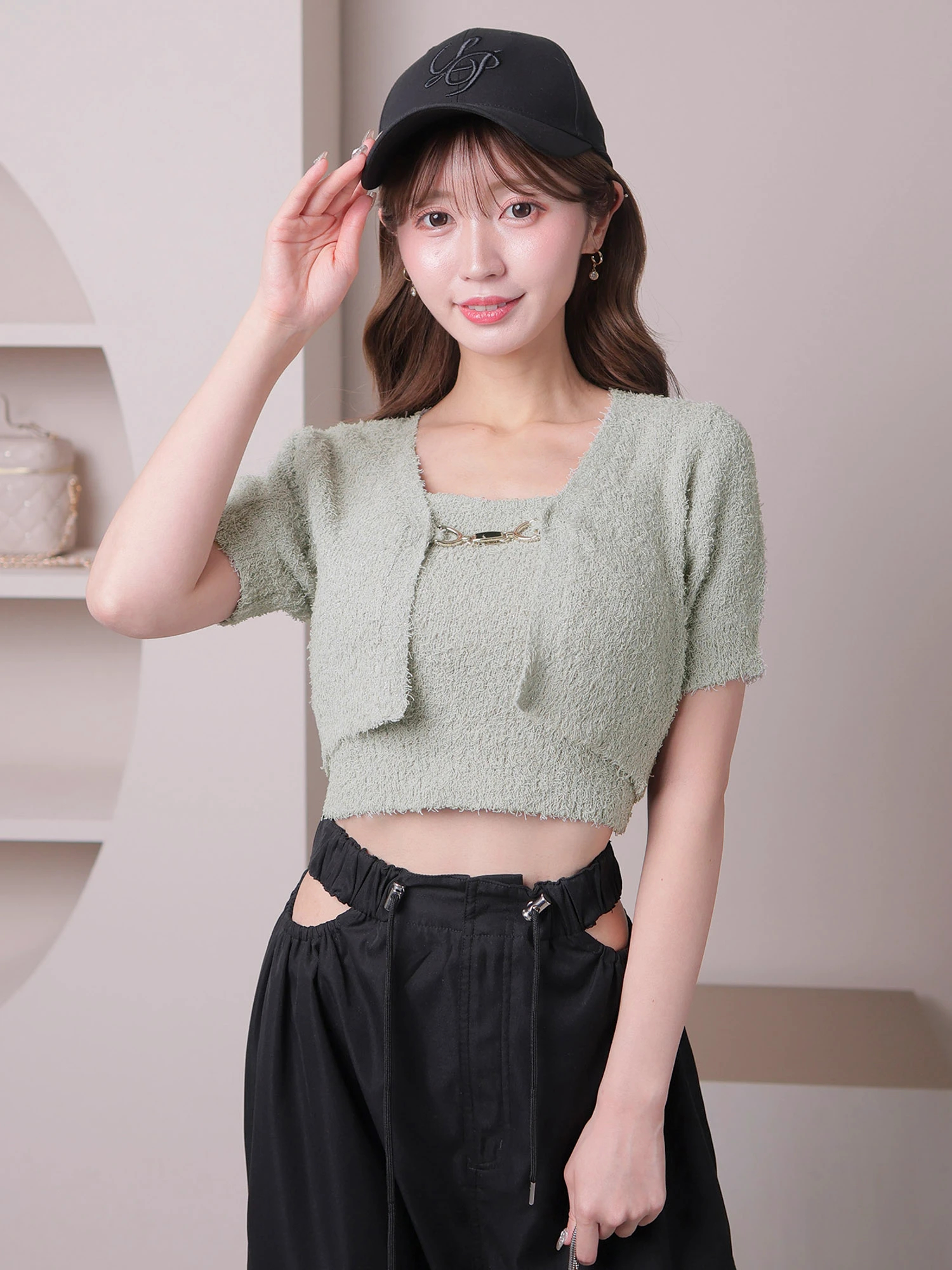 LIP SERVICE（リップサービス）｜ サマーシャギーアンサンブルニット