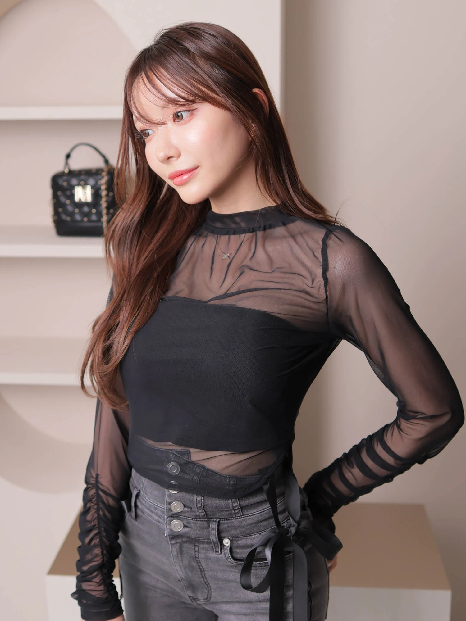 LIP SERVICE（リップサービス）｜ ベアSETサイドリボンチュール