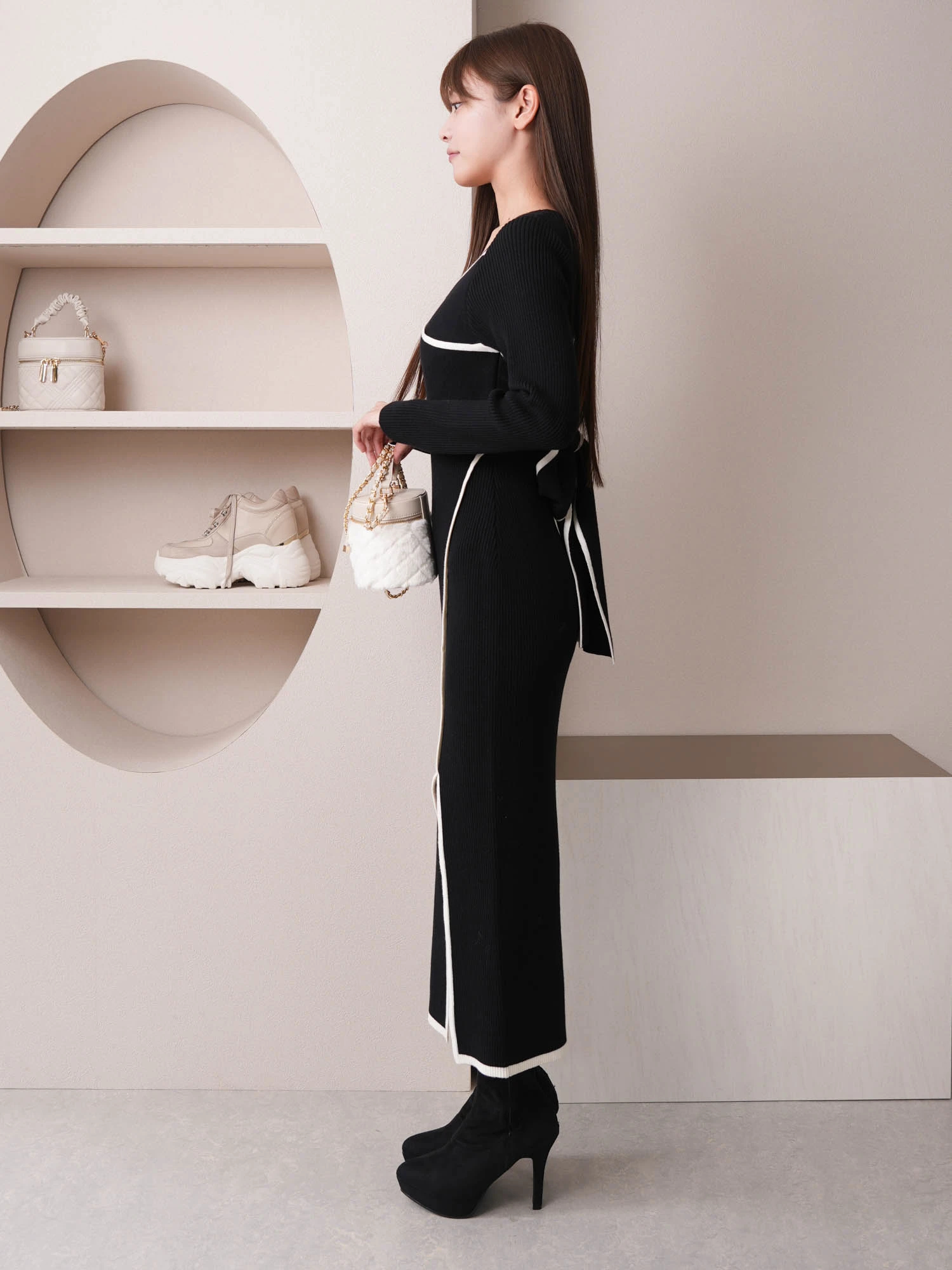 LIP SERVICE（リップサービス）｜ バックリボンバイカラーライン