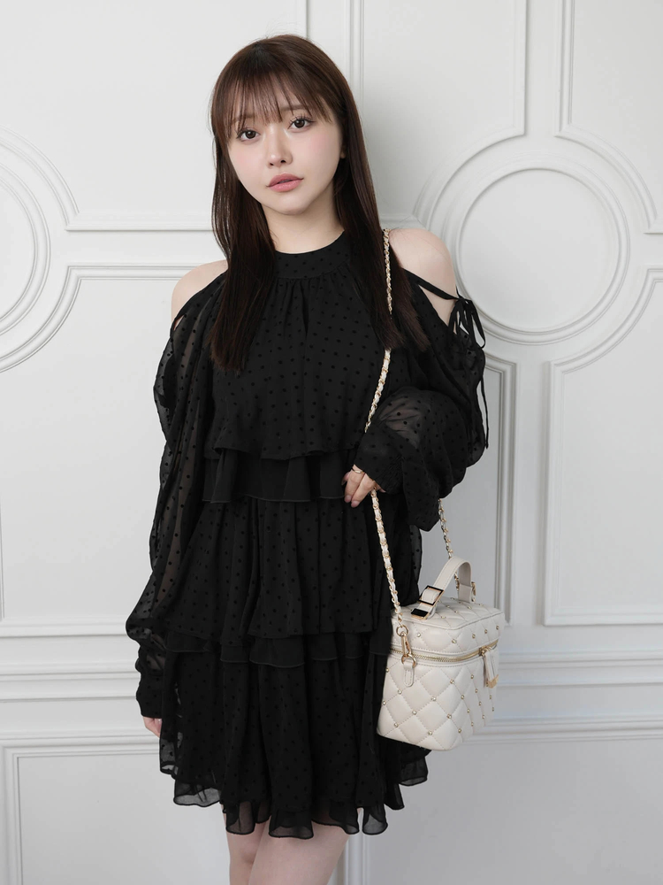 LIP SERVICE（リップサービス）｜ ティアードフレアエアリーワンピース