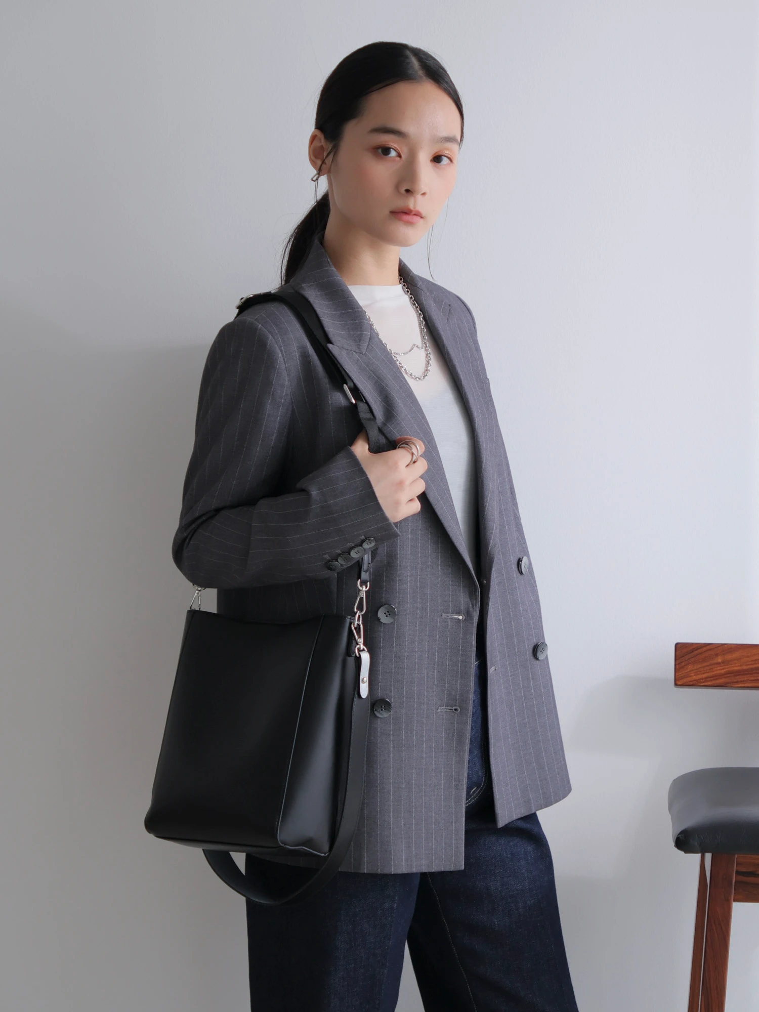 LADYMADE（レディメイド）｜ ベルト付テーラードジャケット アイテムの