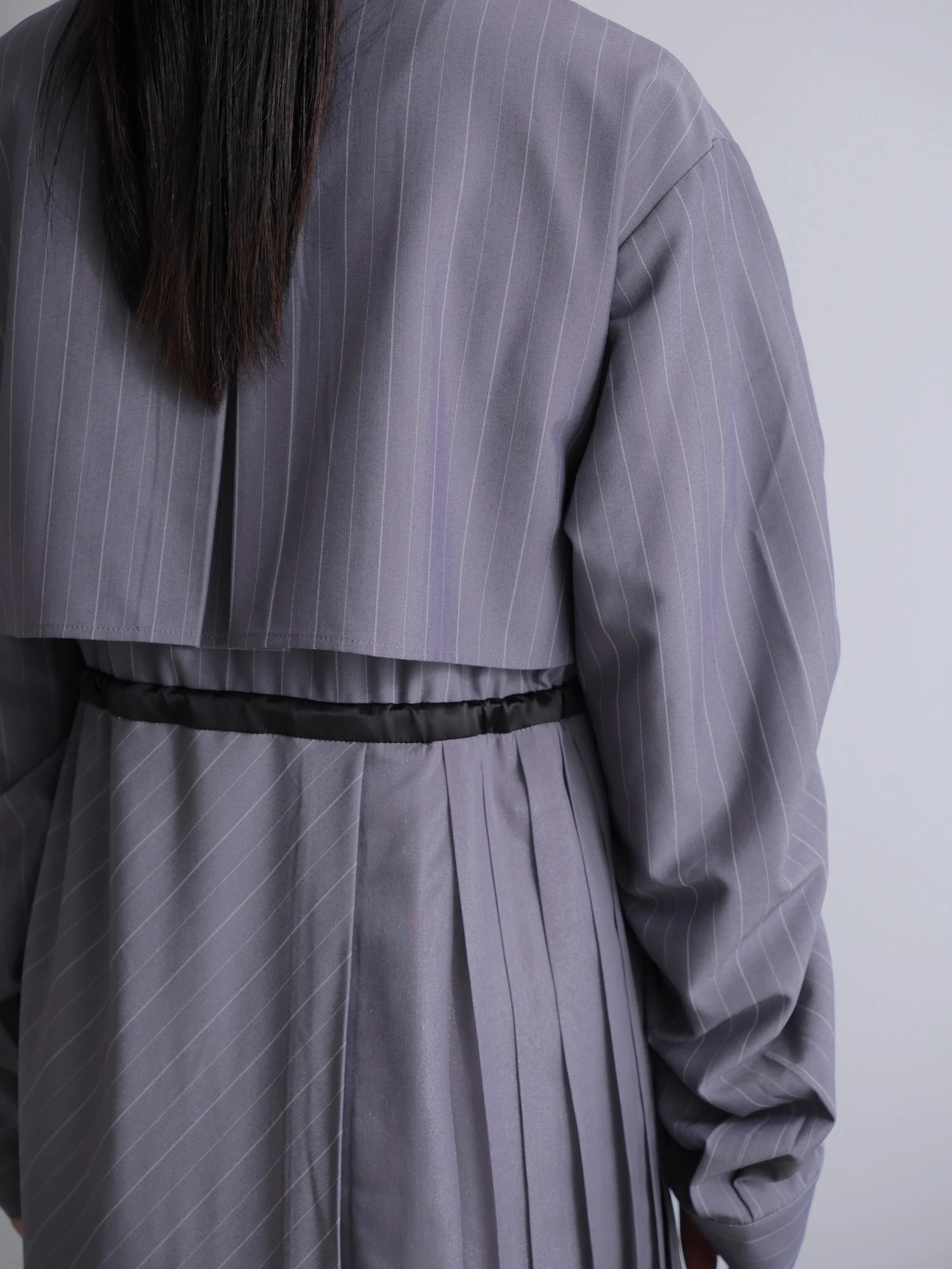 LADYMADE（レディメイド）｜ ストライプドロストシャツワンピース