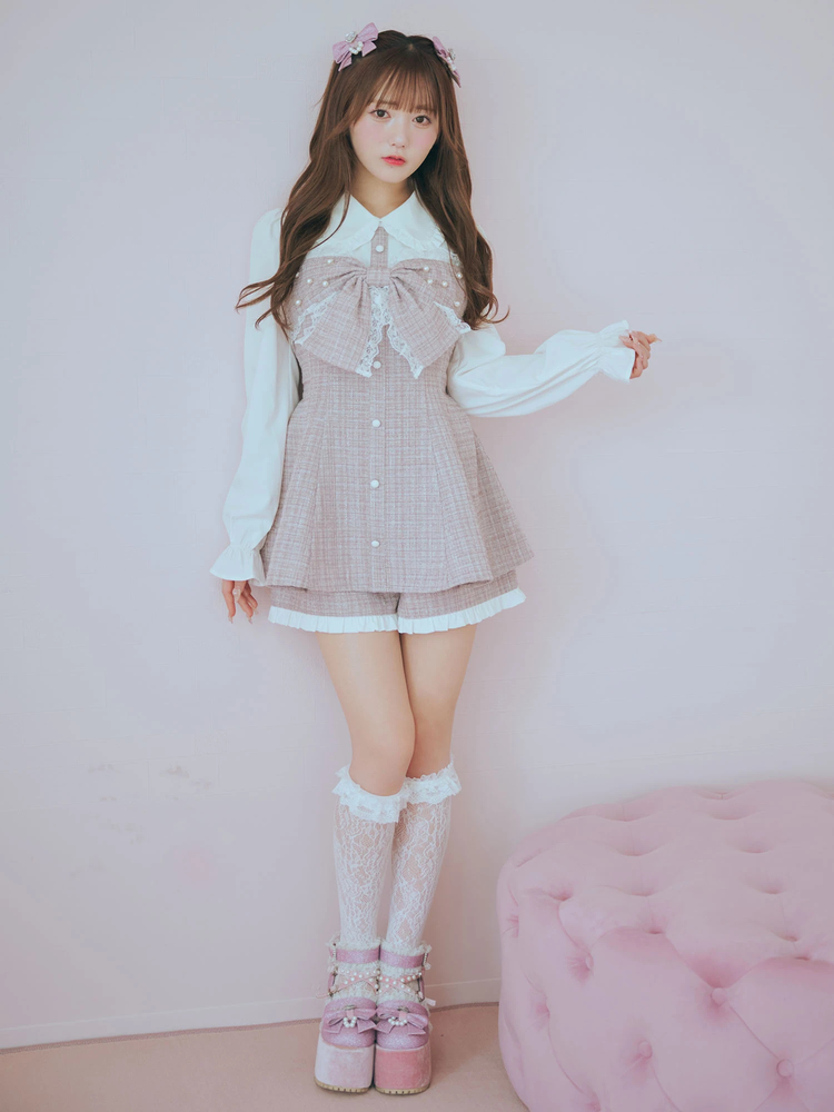 キラキラグリッターバレエコア厚底シューズ - Ank Rouge(アン