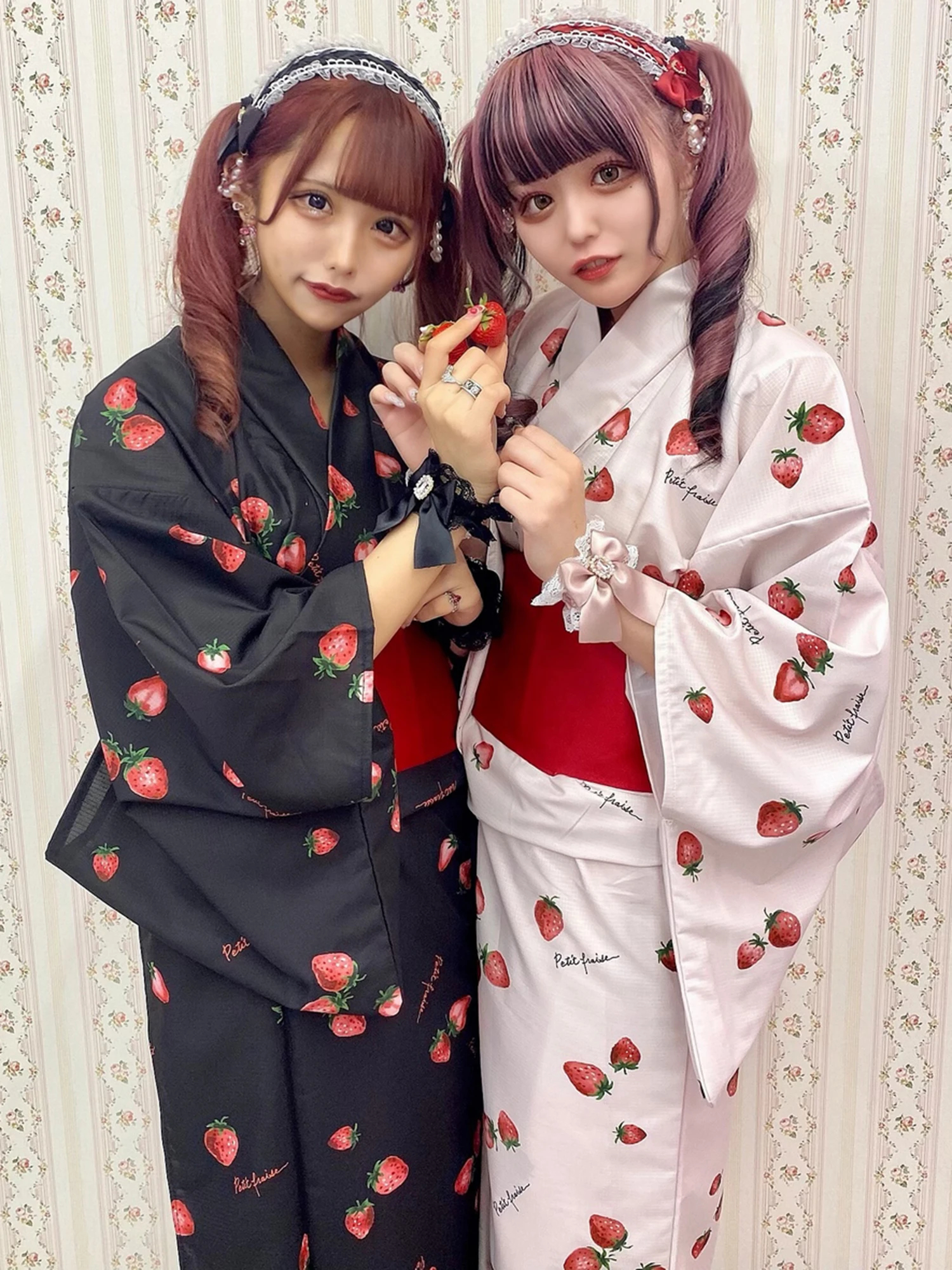 FancyStrawberry浴衣SET - Ank Rouge(アンクルージュ)の浴衣セット