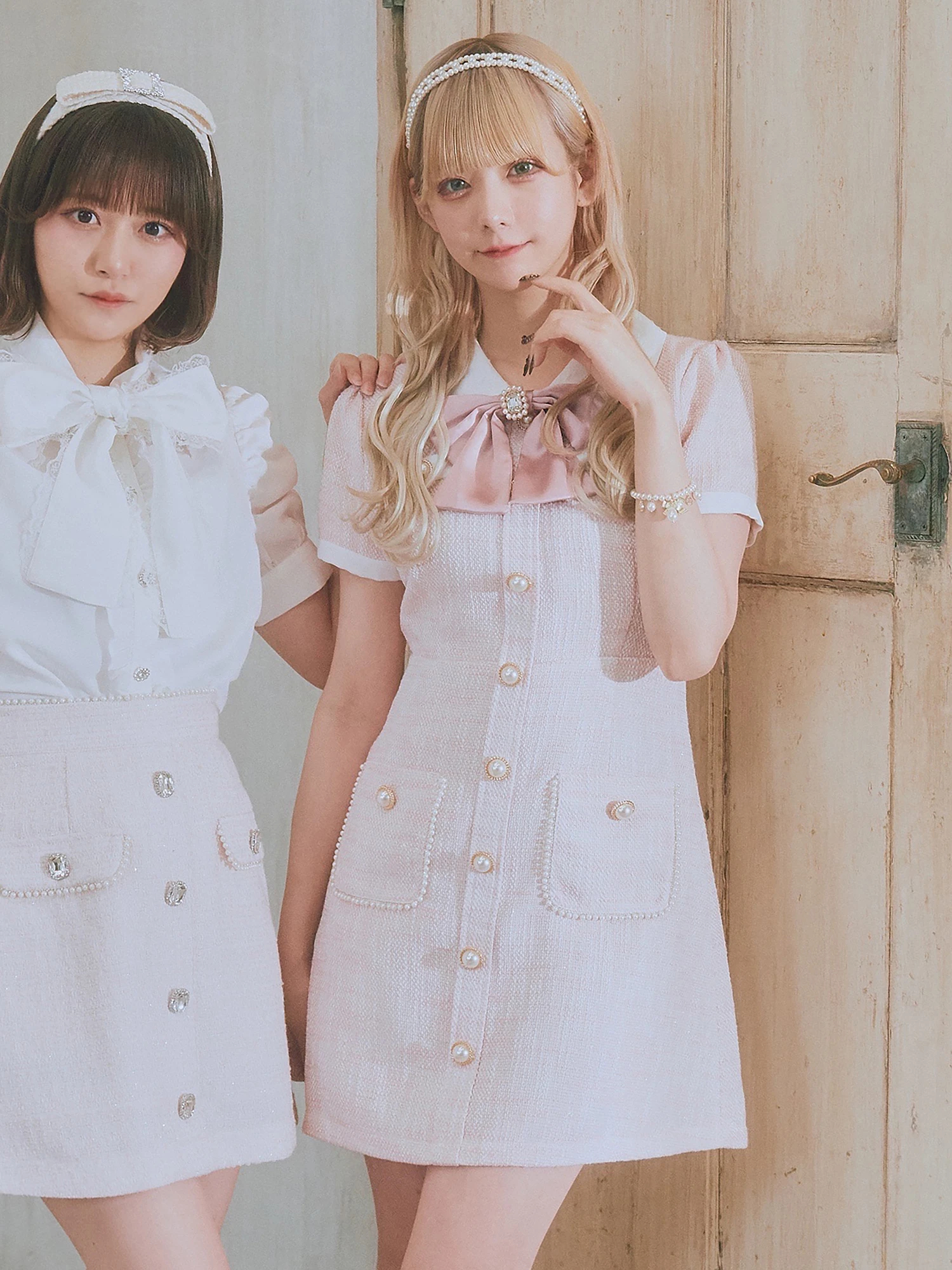 ドーリーツイードワンピース - Ank Rouge(アンクルージュ)のワンピース