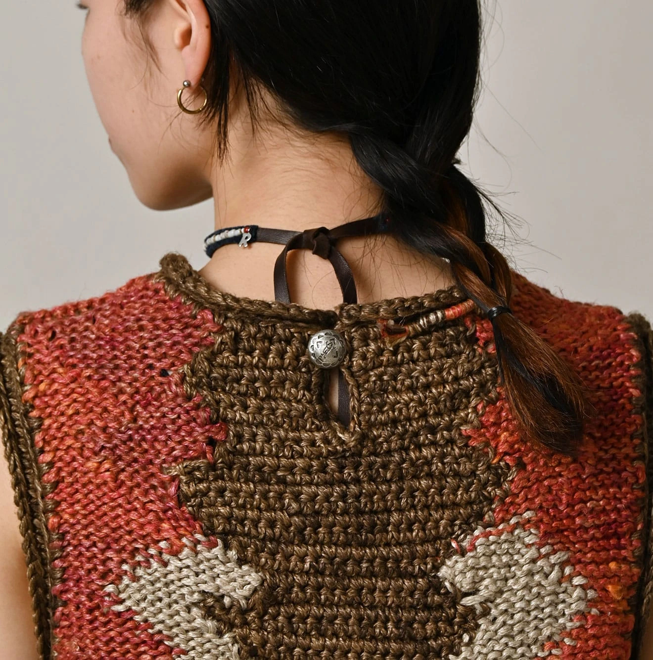 45R（フォーティファイブアール）| ラグジャカードのキャミ Vest