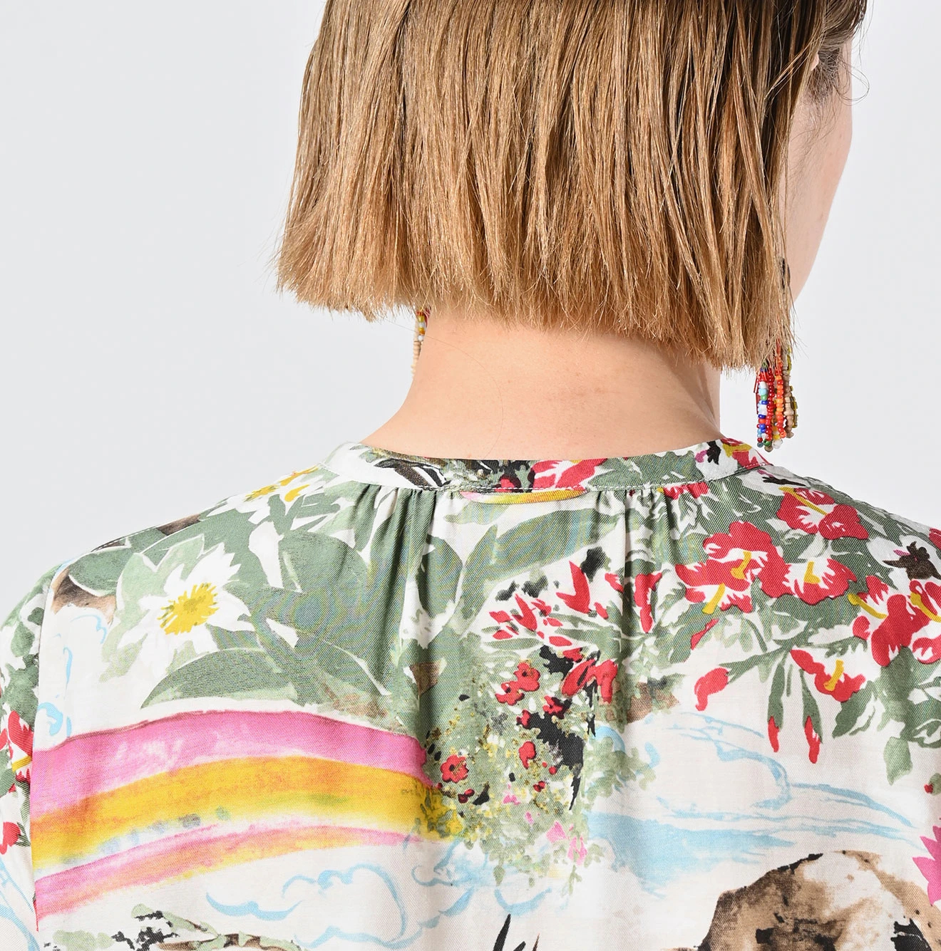 45R（フォーティファイブアール）| アイリーアロハプリントのドレス