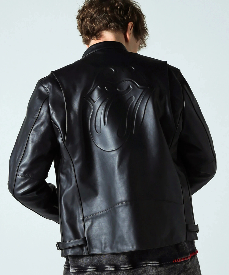 The Rolling Stones×JACKROSE】 COW LEATHER SD RIDERS(MENS