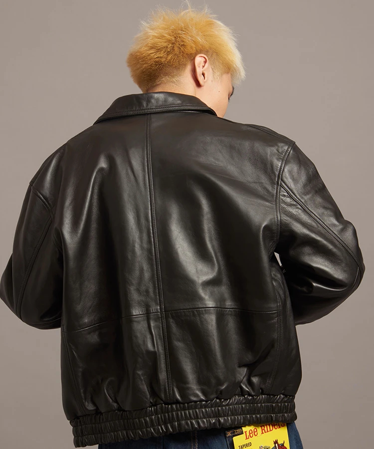 JE LAMB LEATHER A-2 JACKET(MENS)｜ファッション通販 SANKO BAZAAR