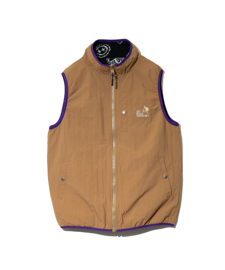 ボア×ナイロンリバーシブルベスト (MENS) ｜ファッション通販 SANKO