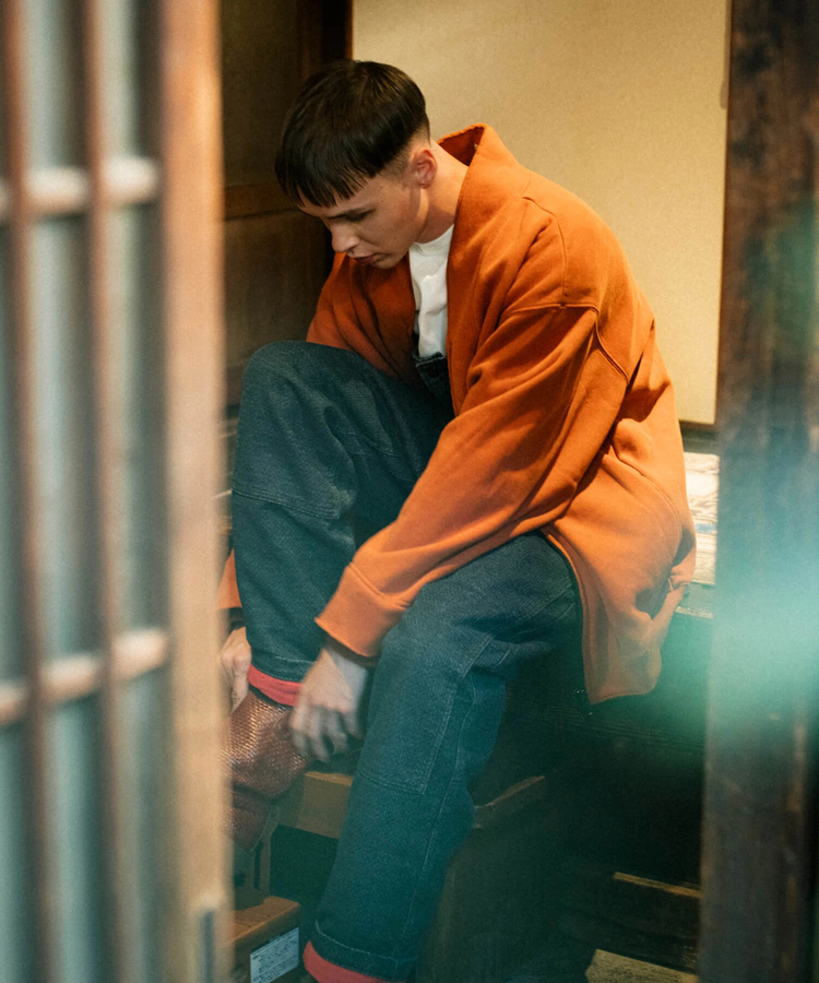 AOZORA刺し子デニム中綿オーバーオール(MENS)｜ファッション通販 SANKO