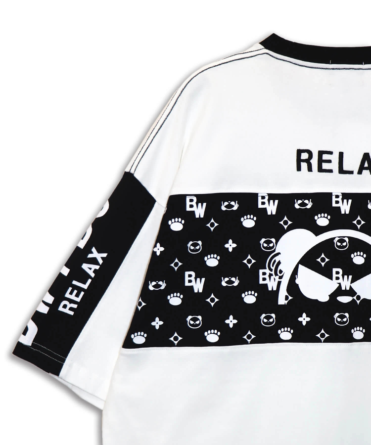 SB B/W-PDJ 切替モノグラム BIG Tee(554876)｜ファッション通販 SANKO