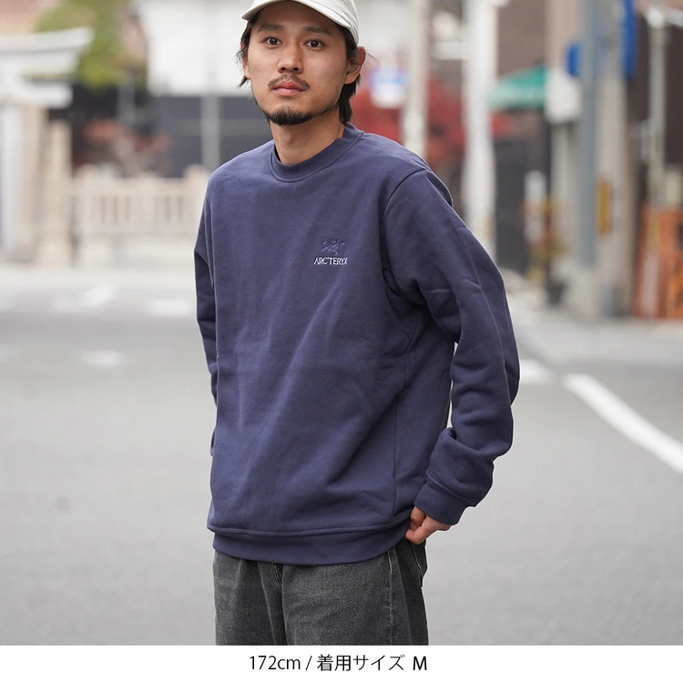アークテリクス]エンブレムフリースクルー メンズ / ARC'TERYX