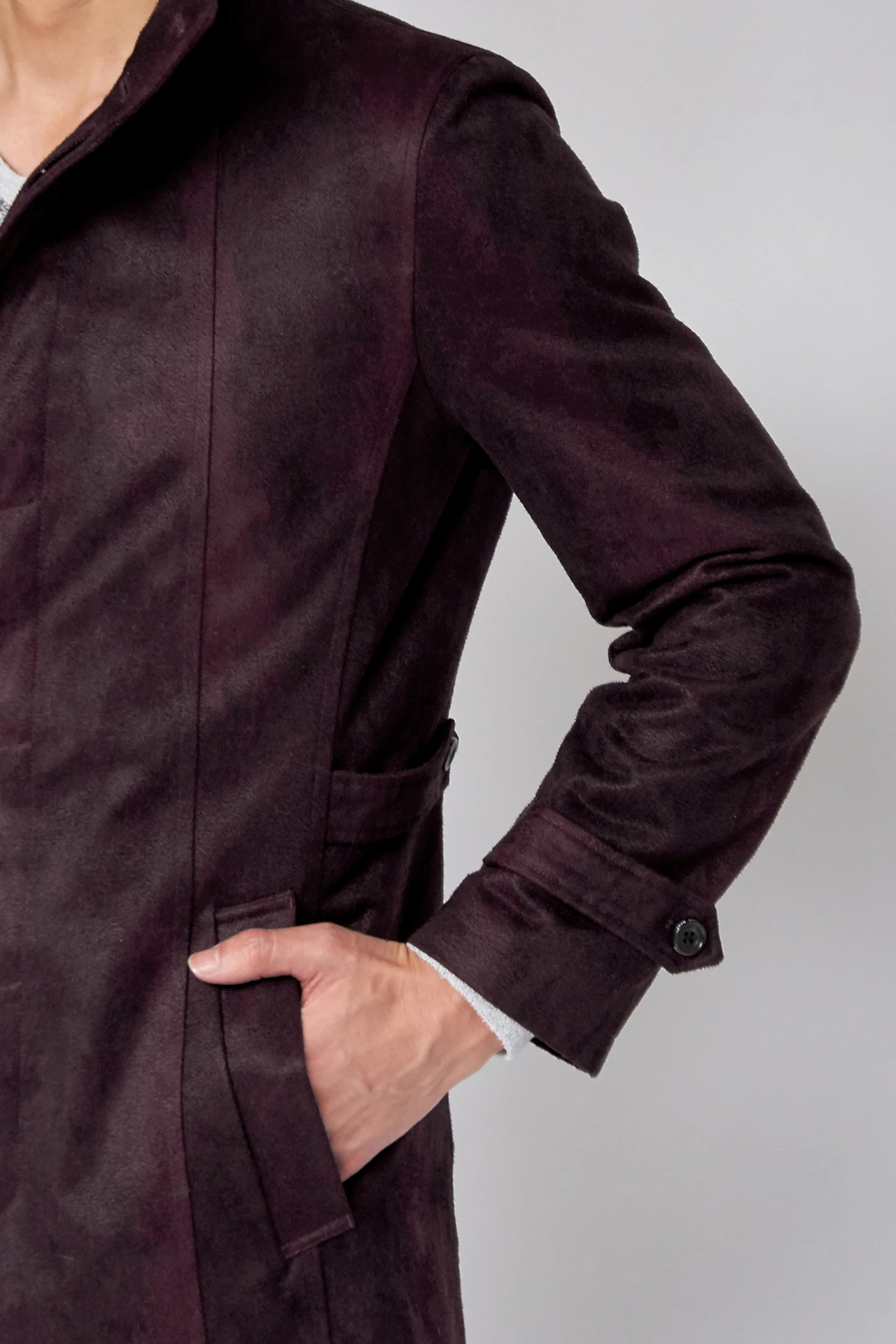 TORNADO MART∴T/Cスェードライナー付きスタンドコート / TORNADO MART