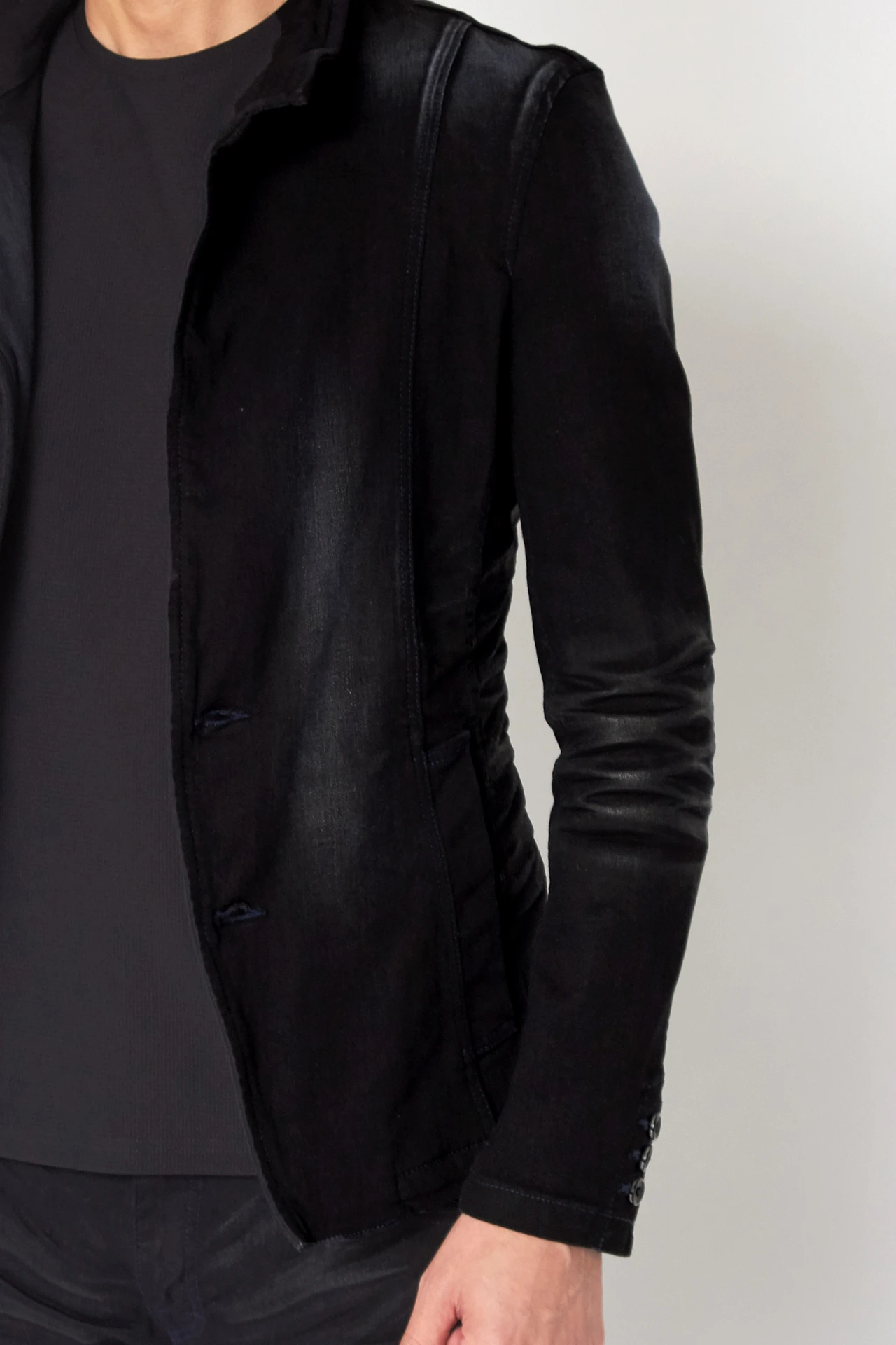 TORNADO MART∴ダークアクアスタンドジャケット / TORNADO MART