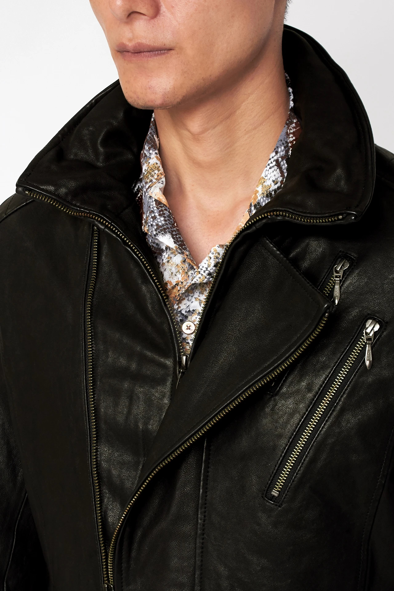 TORNADO MART∴ウォッシュドロングセミダブルレザー / TORNADO MART