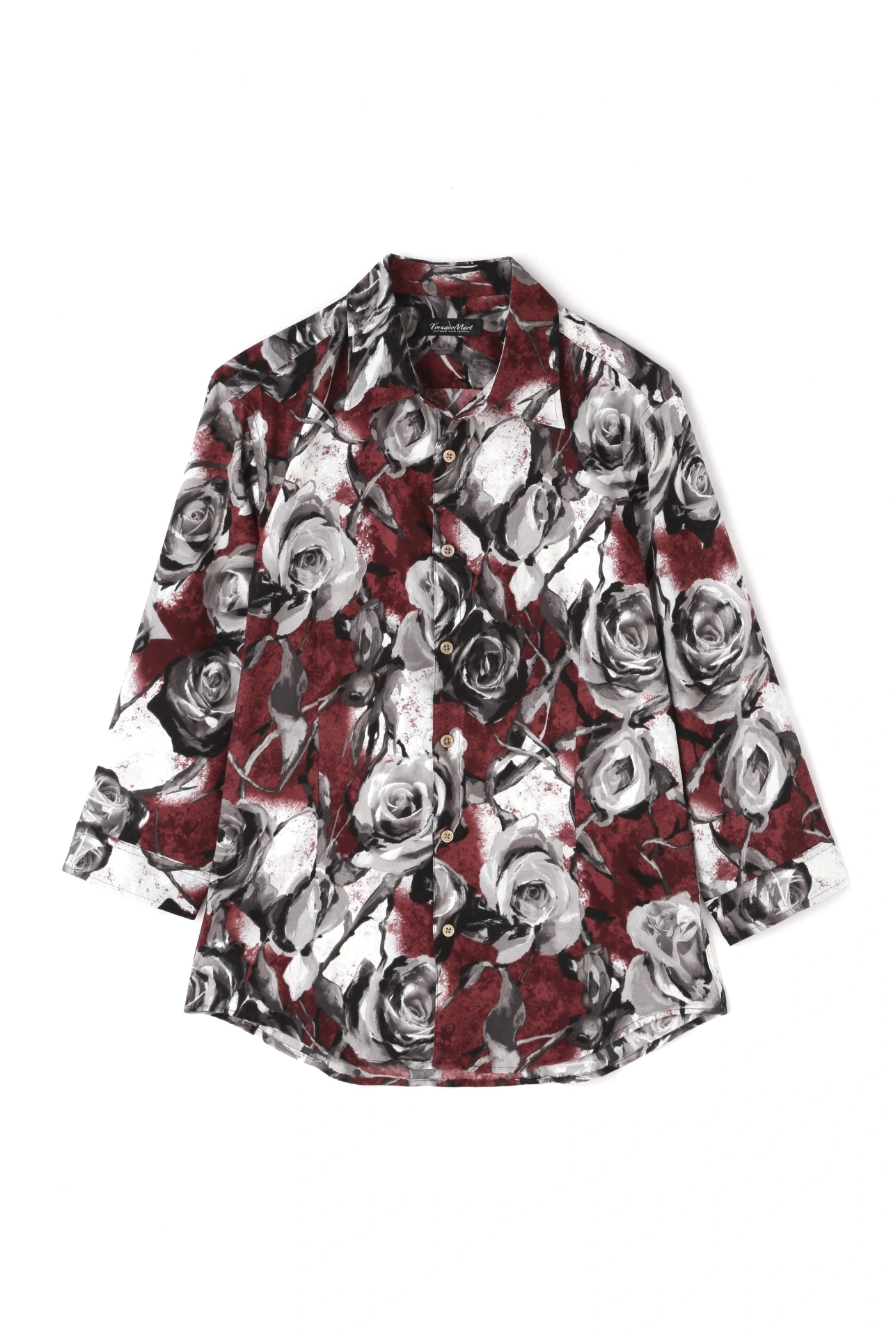 TORNADO MART∴ソーニーローズプリントシャツ / TORNADO MART