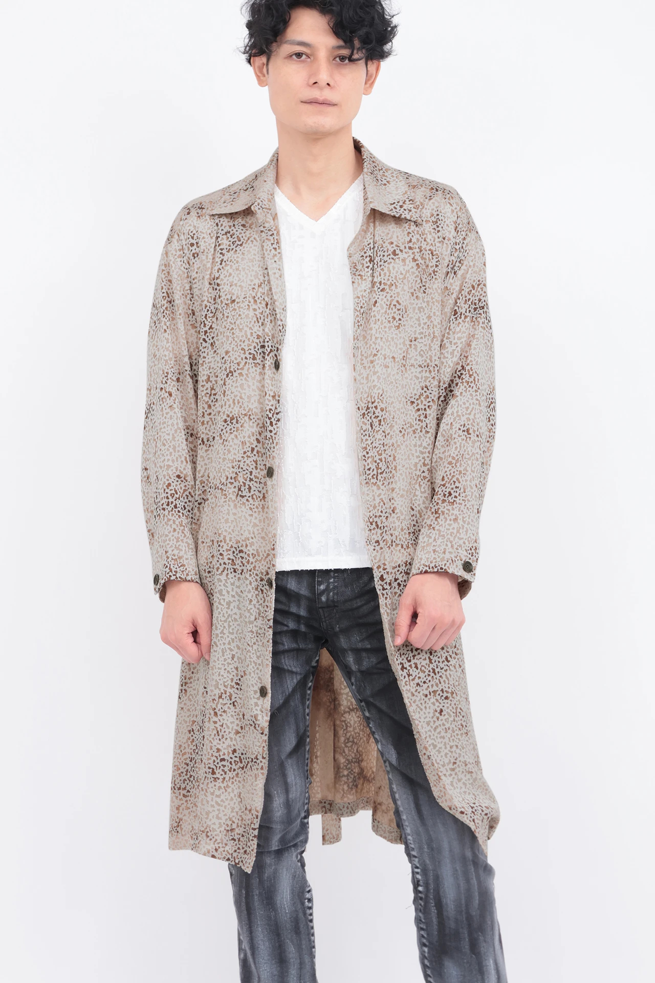 TORNADO MART∴レオパードオパールオーシャンロングカーデ / TORNADO