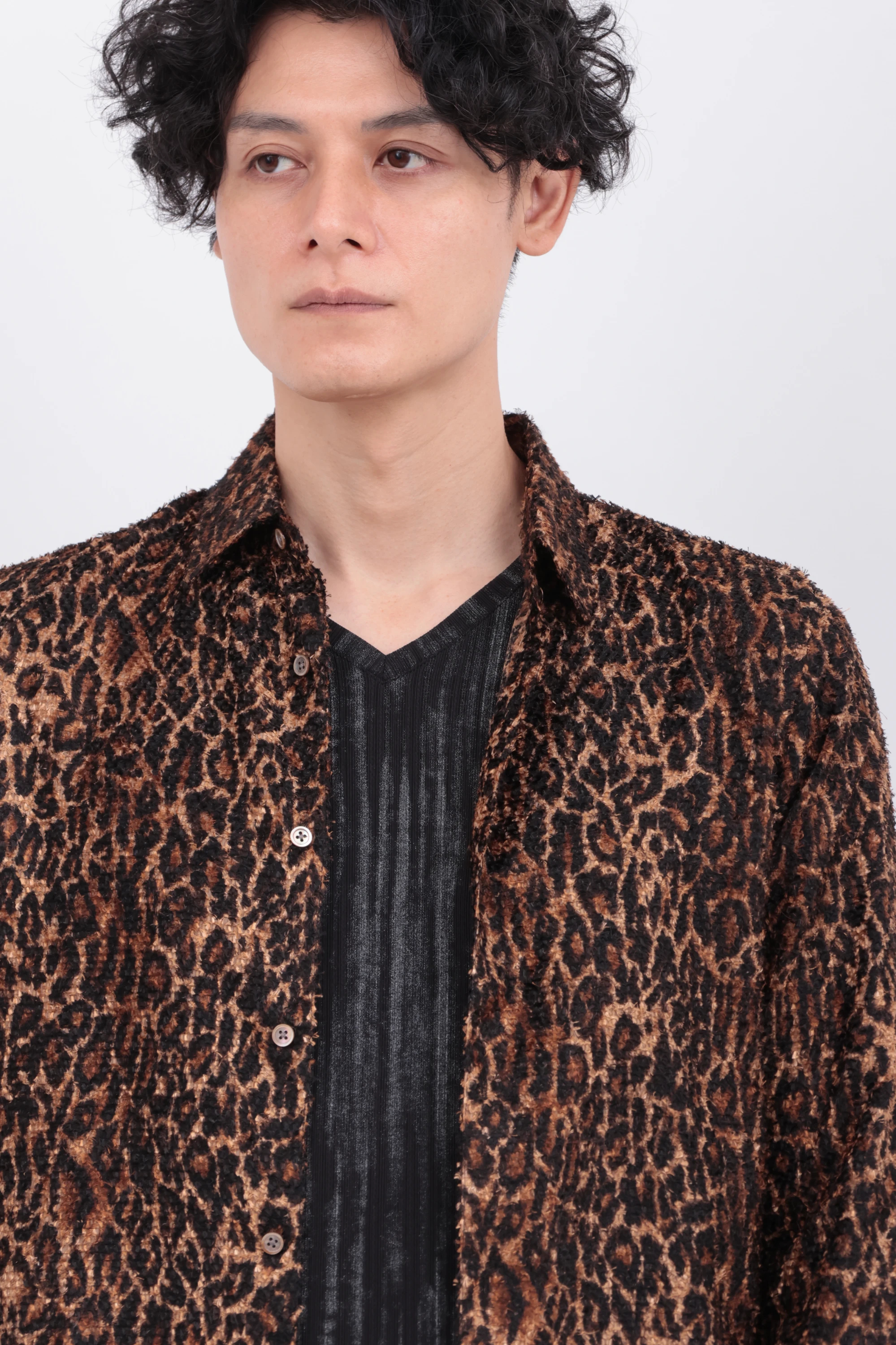 TORNADO MART∴インディアンカットJQレオパードシャツ / TORNADO MART