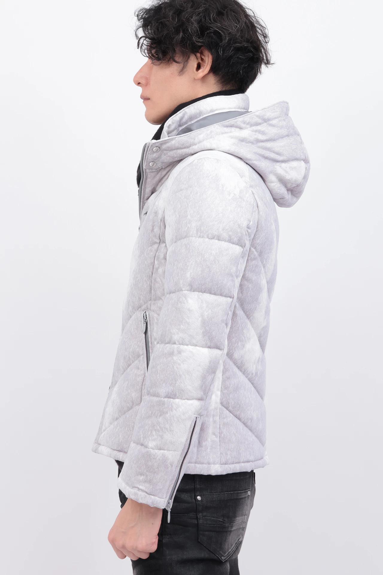 TORNADO MART∴T/Cスエードダウンブルゾン / TORNADO MART（トルネード