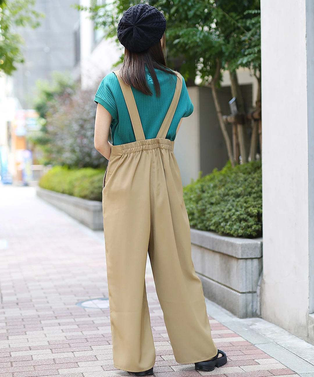 フロントタックサロペットパンツ / サロペット・オーバーオール