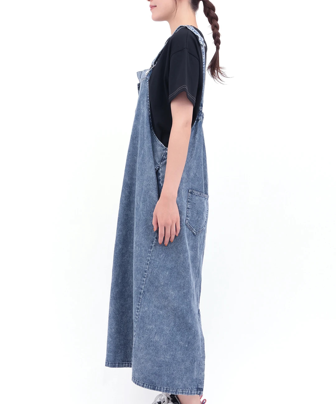 Orale! ケミカルデニムサロペットスカート / サロペット