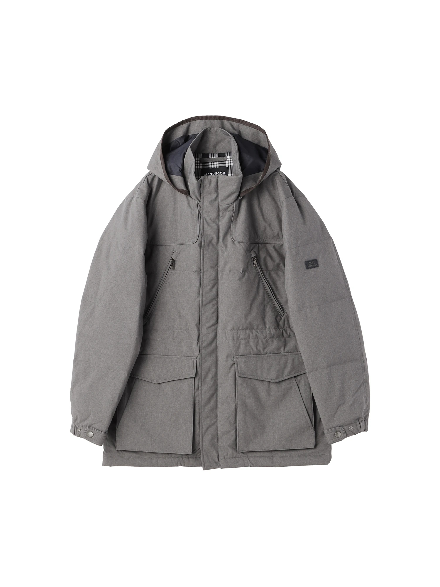 McGREGOR（マックレガー）｜ショートコート｜ウール調ラミネートダウン