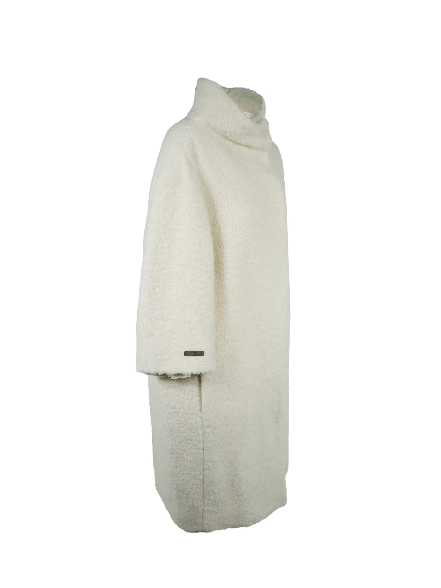 アルパカ混パイルニット七分袖コート / PESERICO（ペセリコ）｜woollen