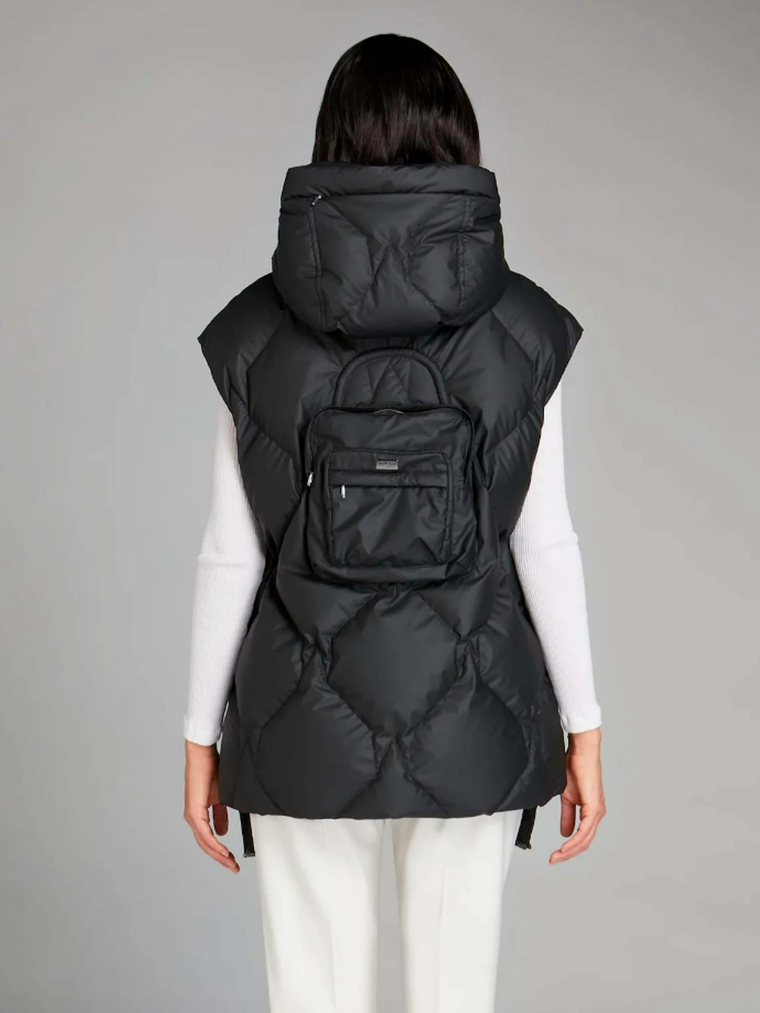 フーディーダウンベストバックスタイルポケット / DIEGO M（ディエゴ