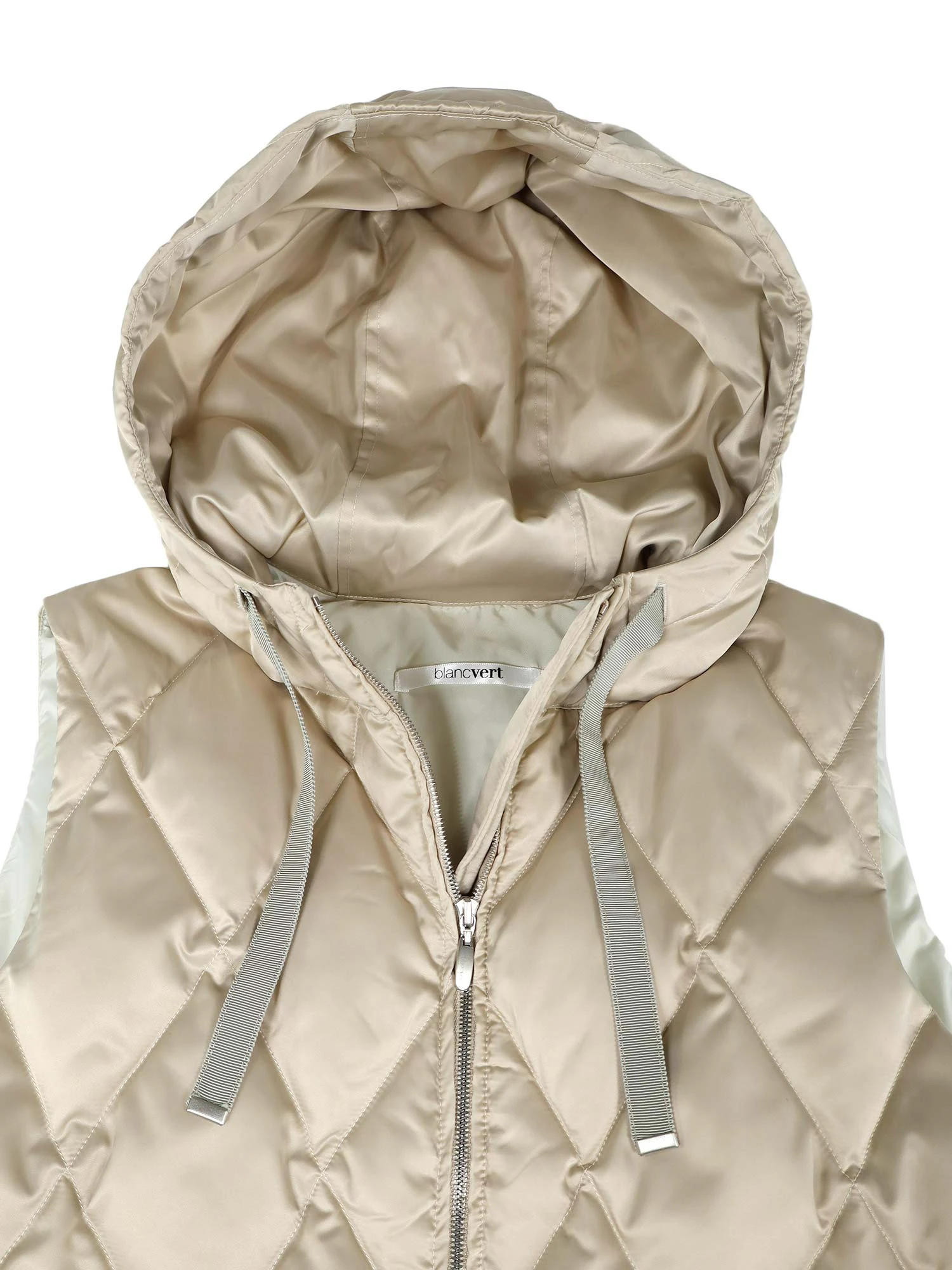 ロングダウンベスト / blancvert（ブランベール）｜woollen online