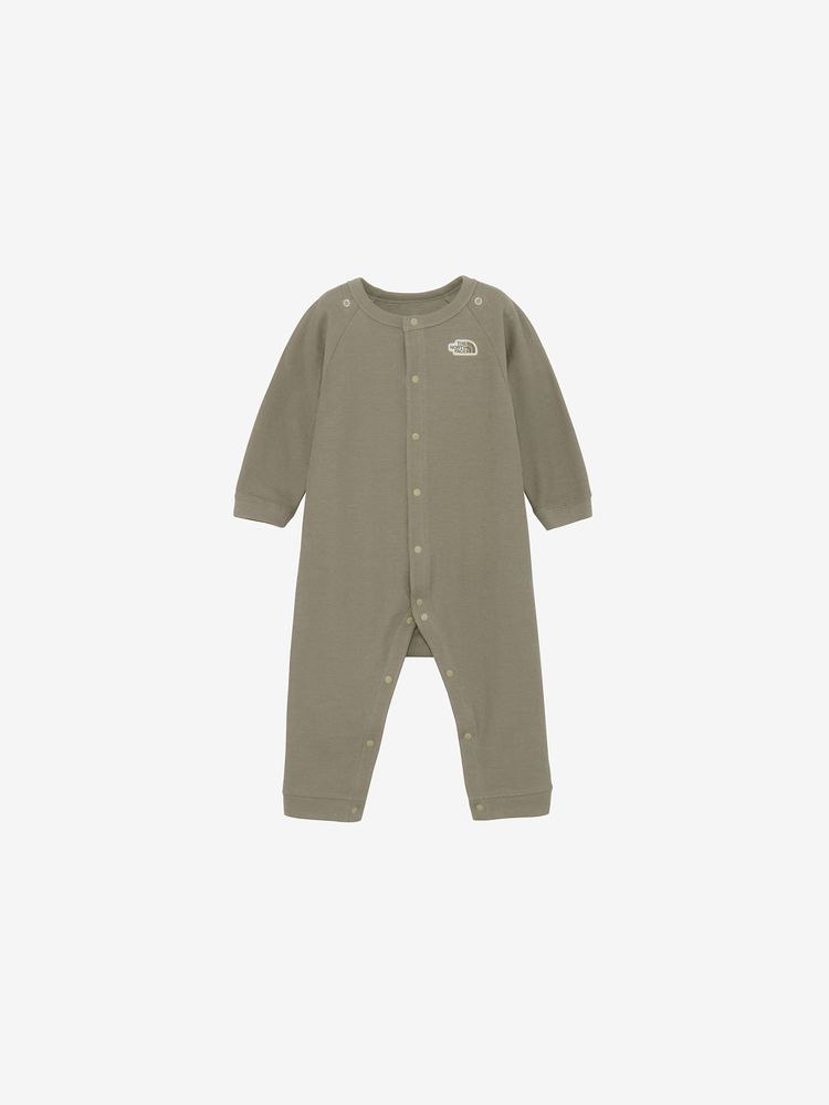 公式】ベビーロングスリーブロンパース＆2Pビブ（ベビー）｜ザ・ノース