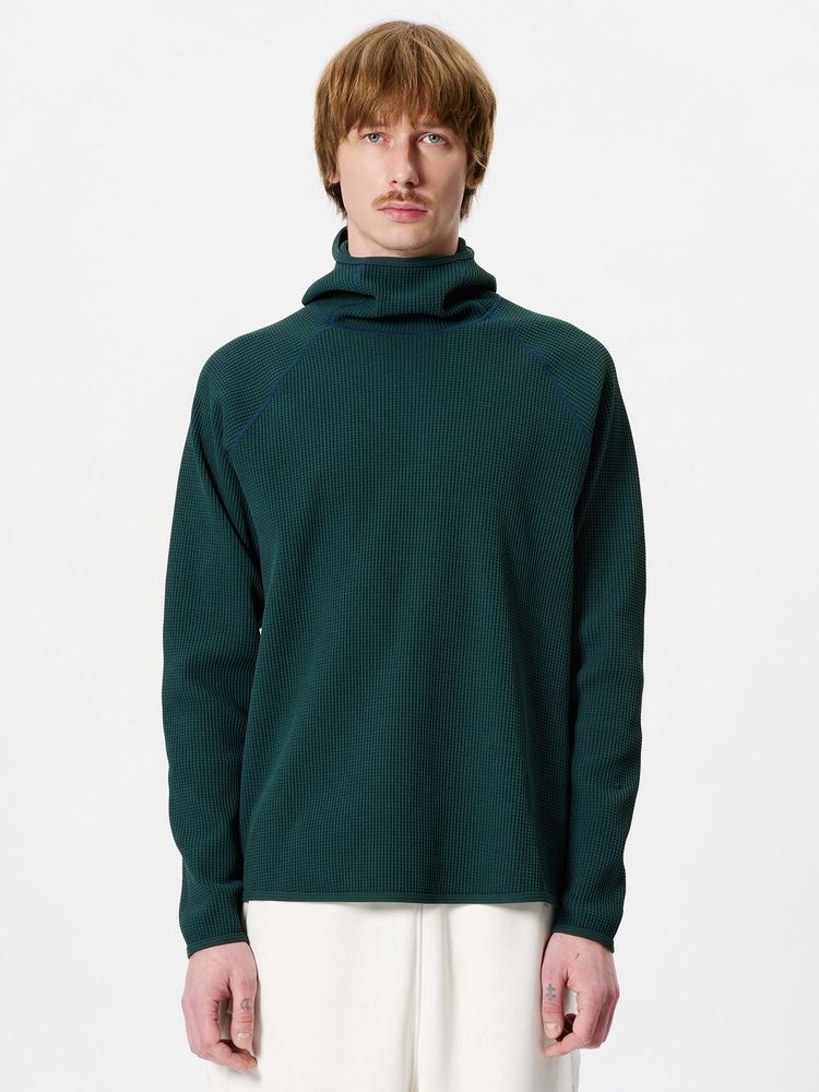 公式】ワッフルライトロングスリーブフーディー（ユニセックス